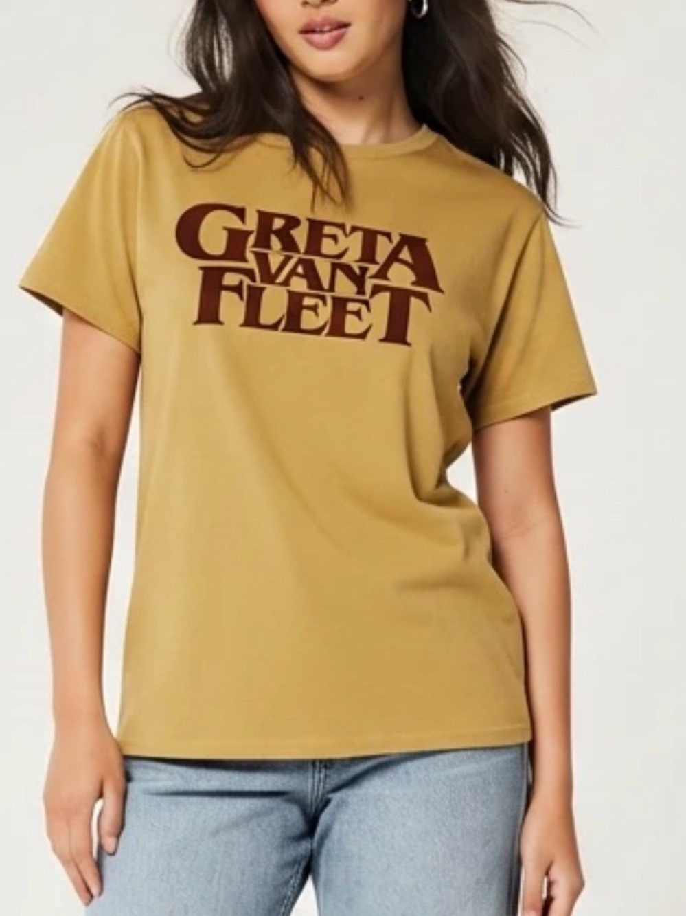 Greta Van Fleet Mustard Yellow Band T-Shirt